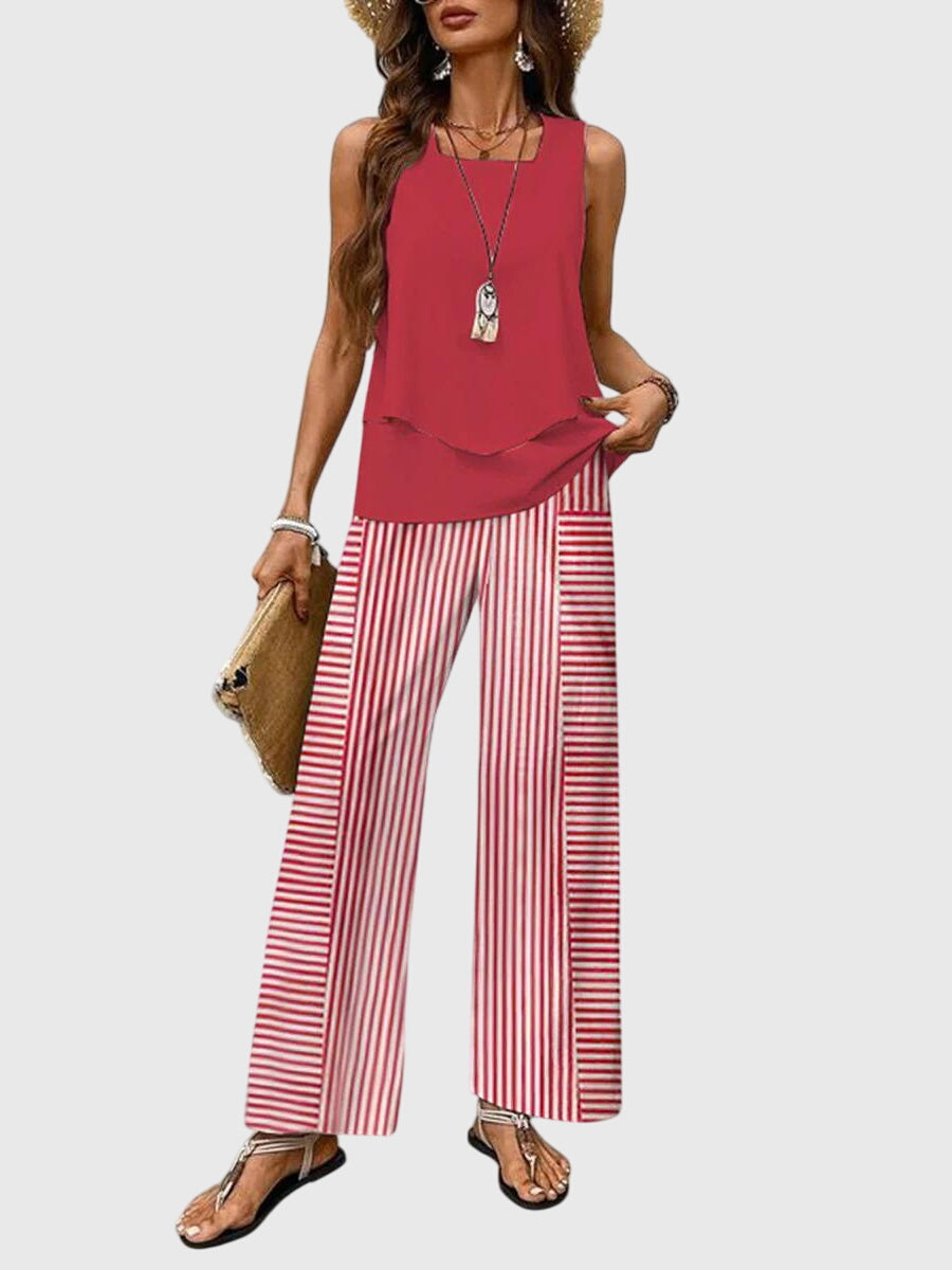 Brenda | Elegante completo estivo a due pezzi