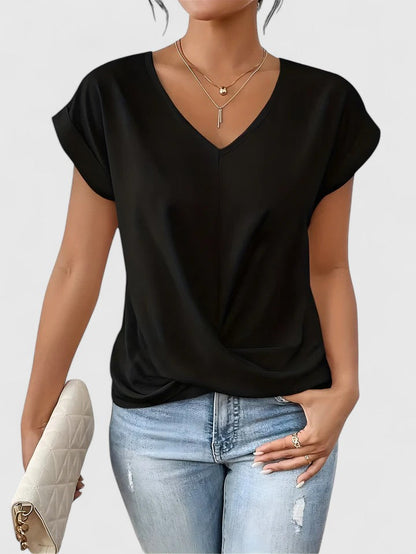 Mahrianne | Comodo top con scollo a V