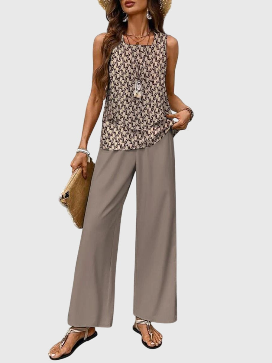 Brenda | Elegante completo estivo a due pezzi