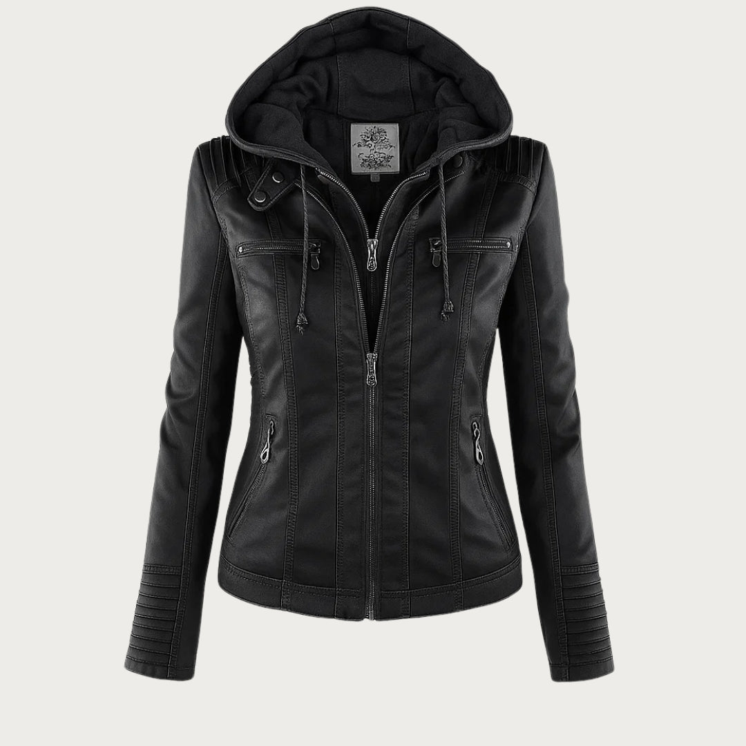 Flavia | Giacca in pelle robusta ed elegante