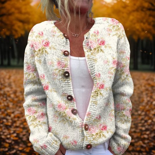 Jessie | Cardigan con motivi floreali