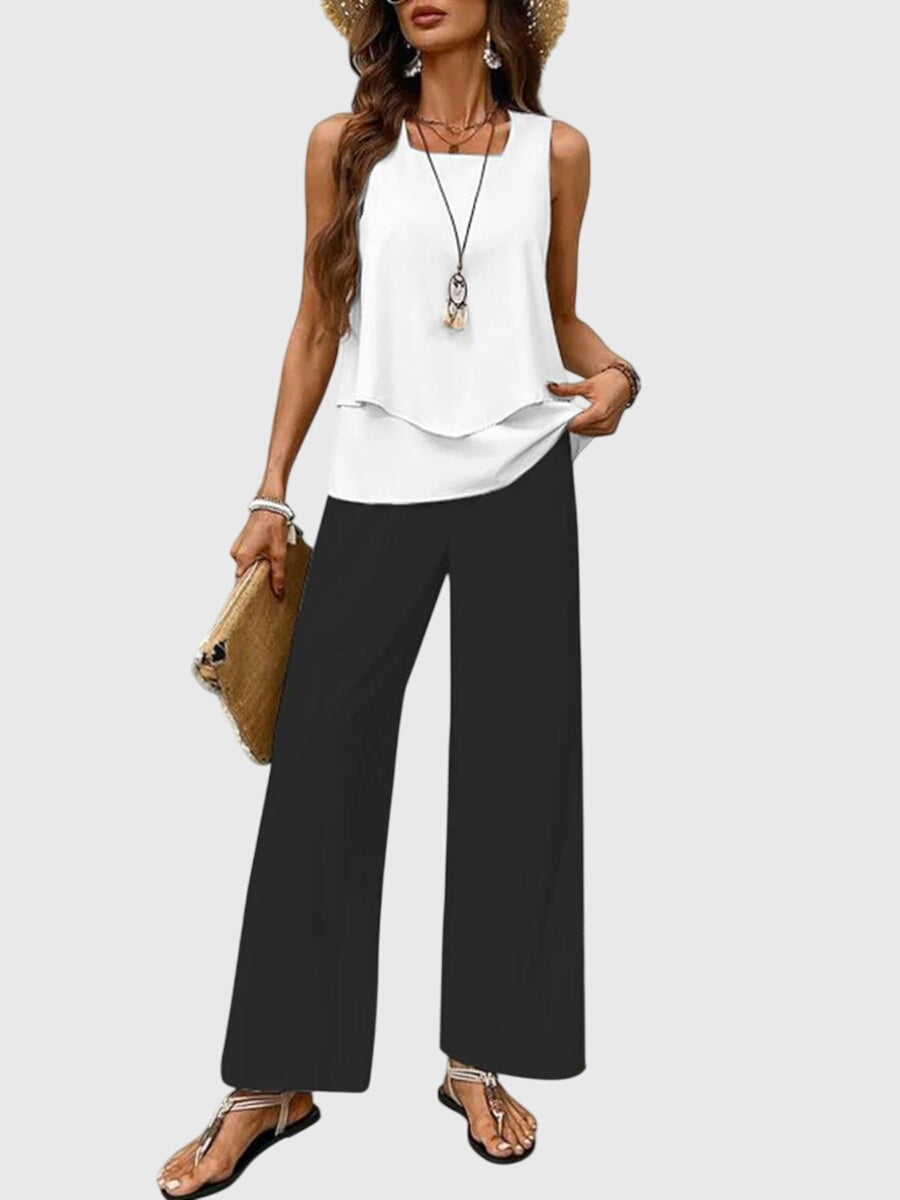 Brenda | Elegante completo estivo a due pezzi