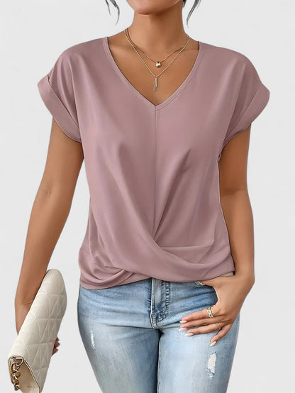 Mahrianne | Comodo top con scollo a V