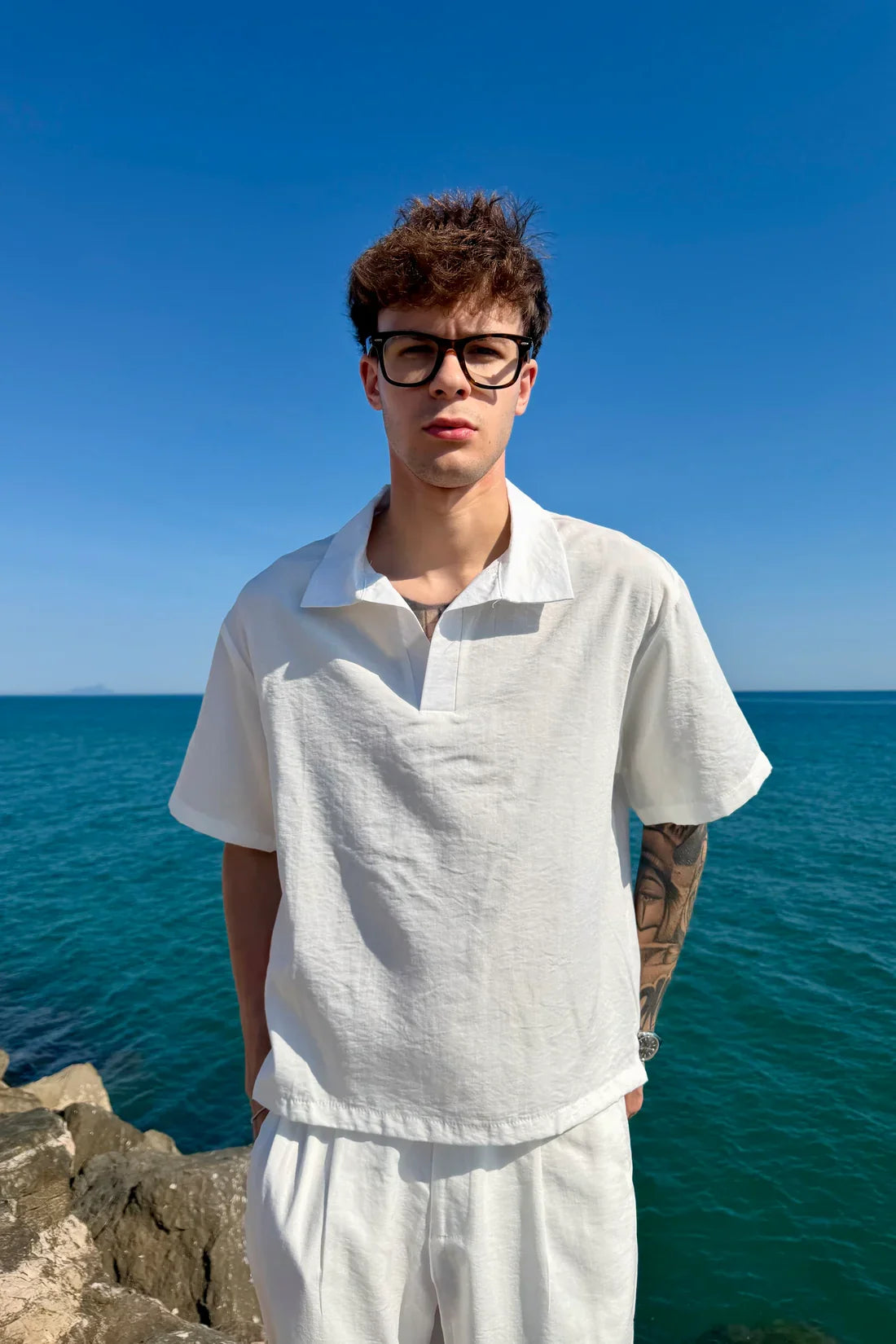 Cancún | Polo di lino