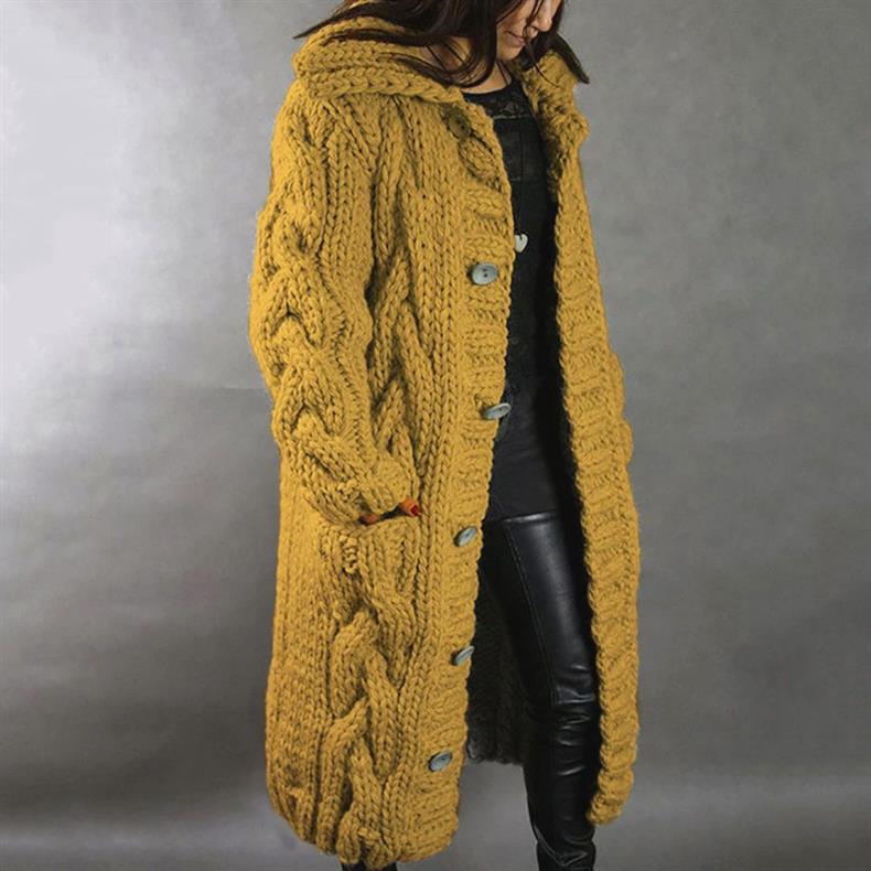 Karina | Cappotto elegante e avvolgente che copre la pancia