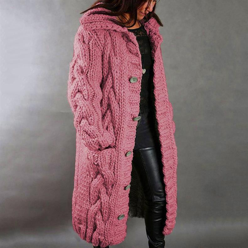 Karina | Cappotto elegante e avvolgente che copre la pancia