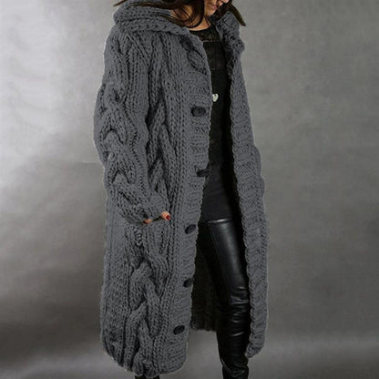 Karina | Cappotto elegante e avvolgente che copre la pancia
