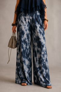 Élise | Completo elegante e leggero con top fluido e pantaloni larghi