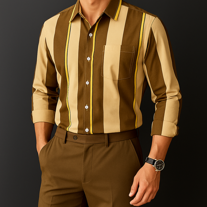 Simon | Camicia elegante in cotone