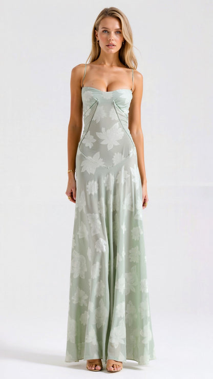 Lauren | Abito da cerimonia da donna, modello bustier lungo