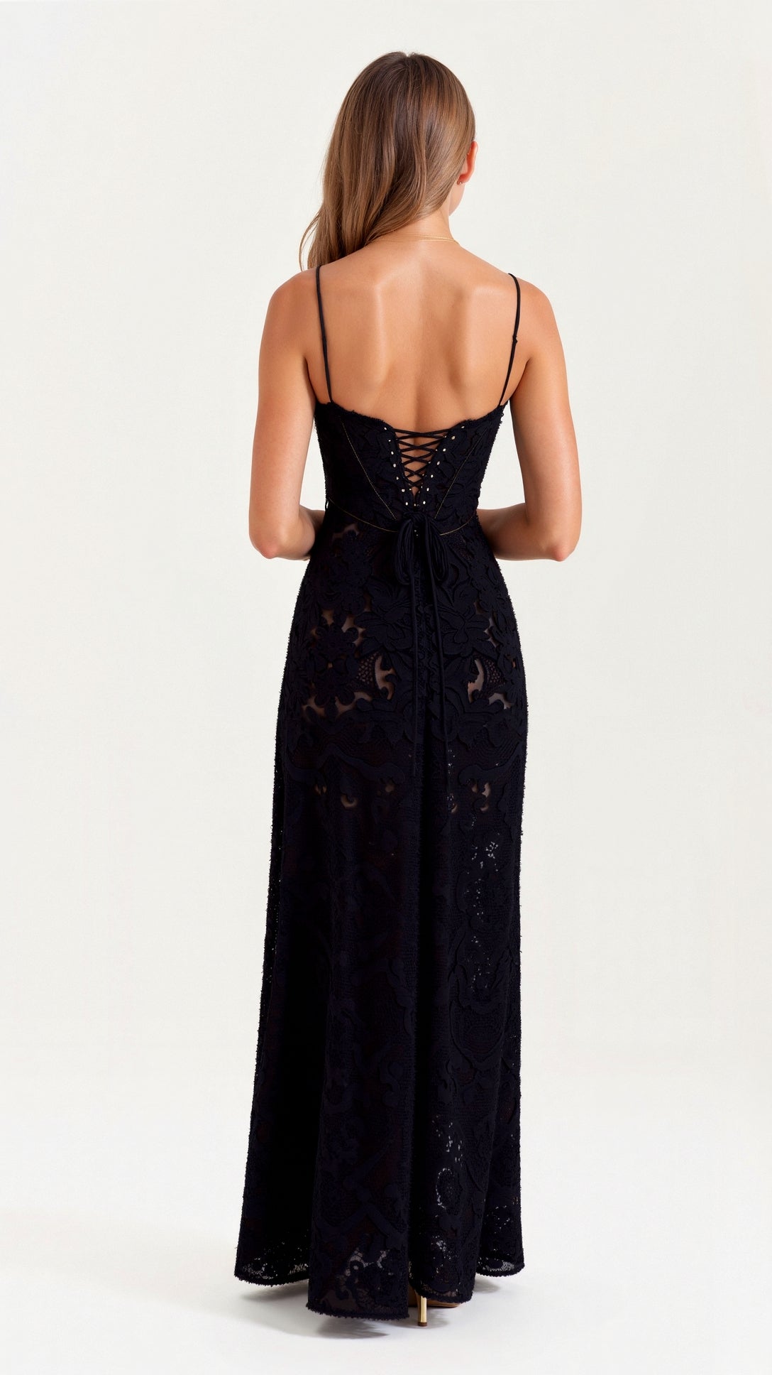 Lauren | Abito da cerimonia da donna, modello bustier lungo