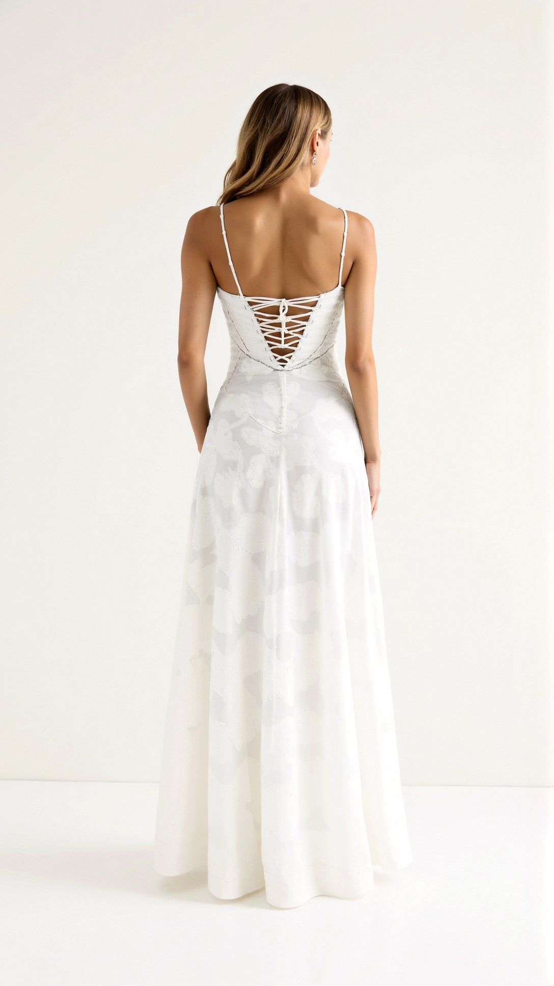 Lauren | Abito da cerimonia da donna, modello bustier lungo