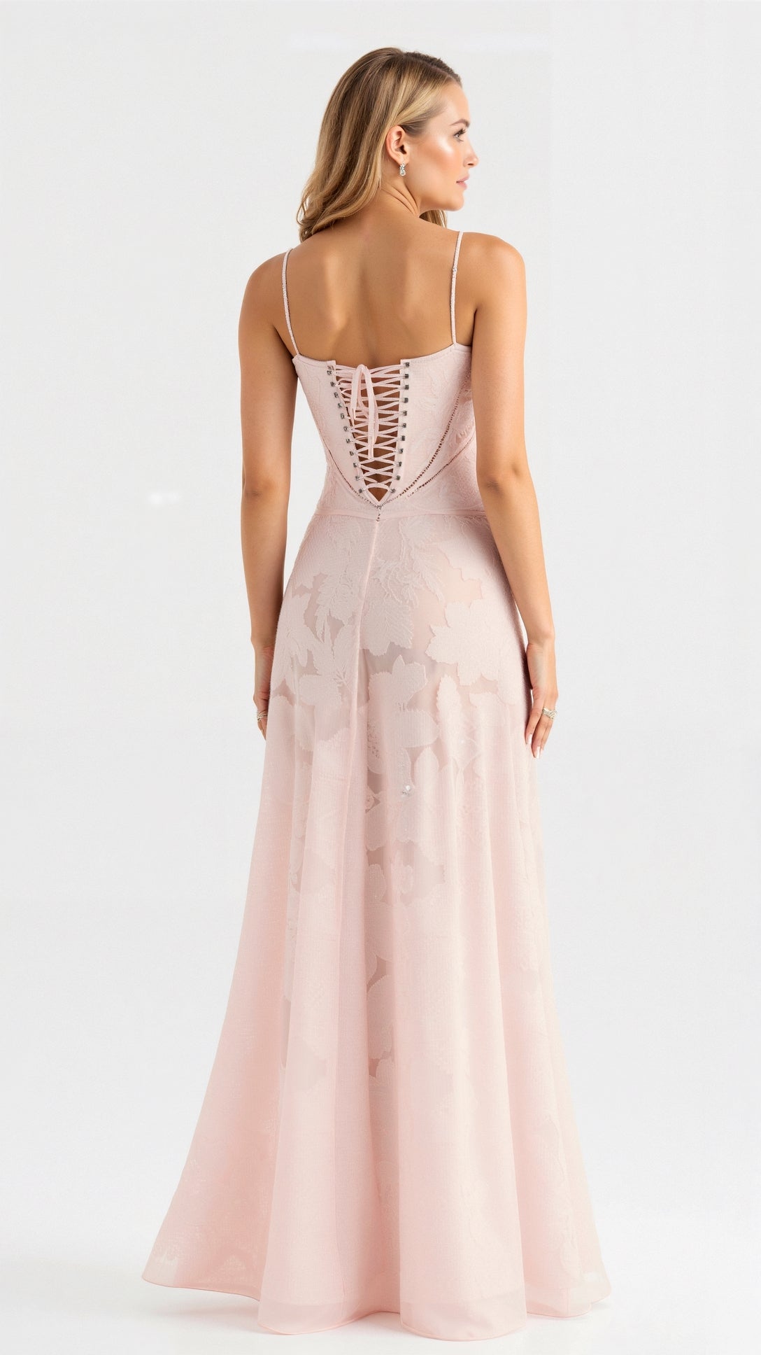 Lauren | Abito da cerimonia da donna, modello bustier lungo