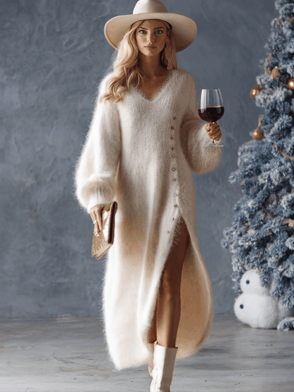 Naiara | Abito midi comodo, disinvolto ed elegante