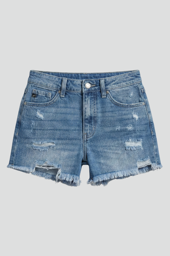 Caroline | Pantaloncini da donna con orlo sfrangiato