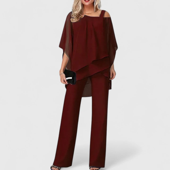 Serenity | Elegante completo pantalone a due pezzi