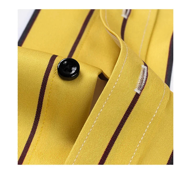 Jermaine | Camicia in cotone a righe dal taglio morbido