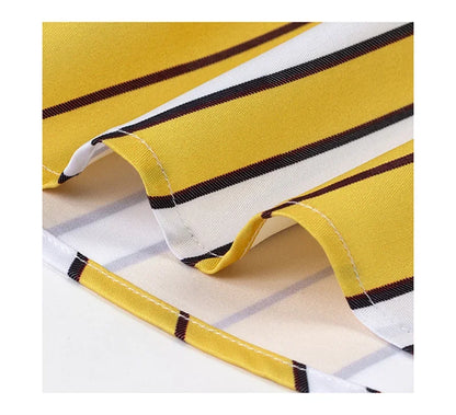 Jermaine | Camicia in cotone a righe dal taglio morbido
