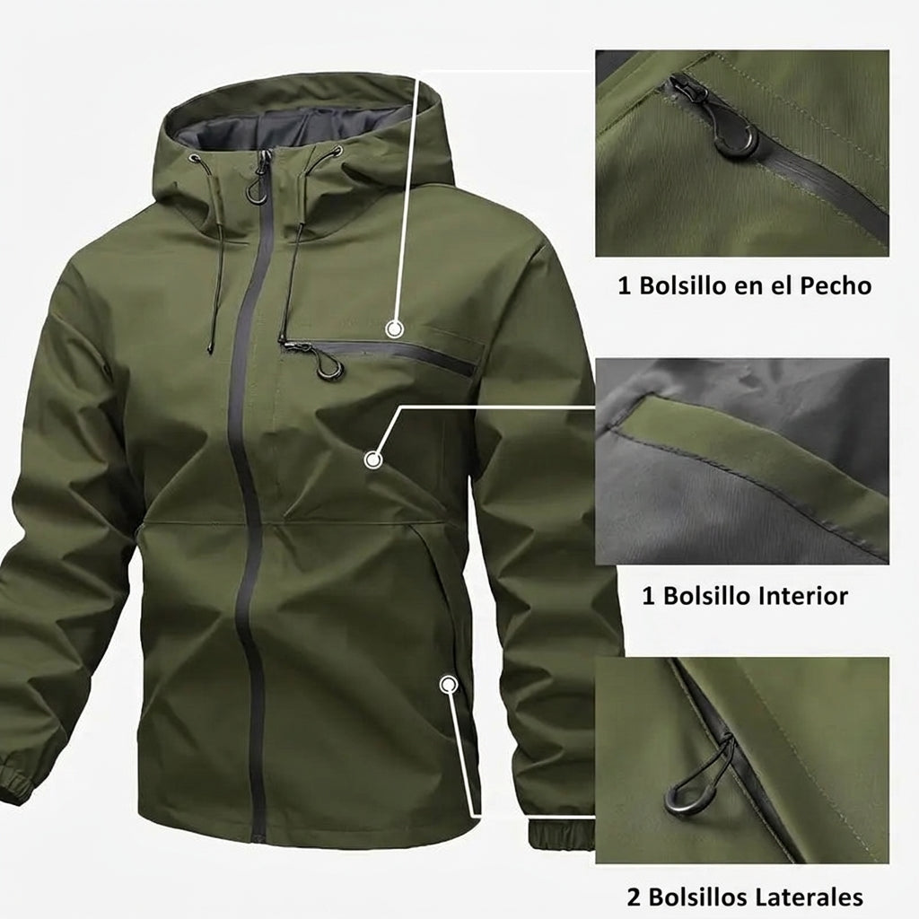 Loger | Giacca impermeabile 3 in 1 da uomo
