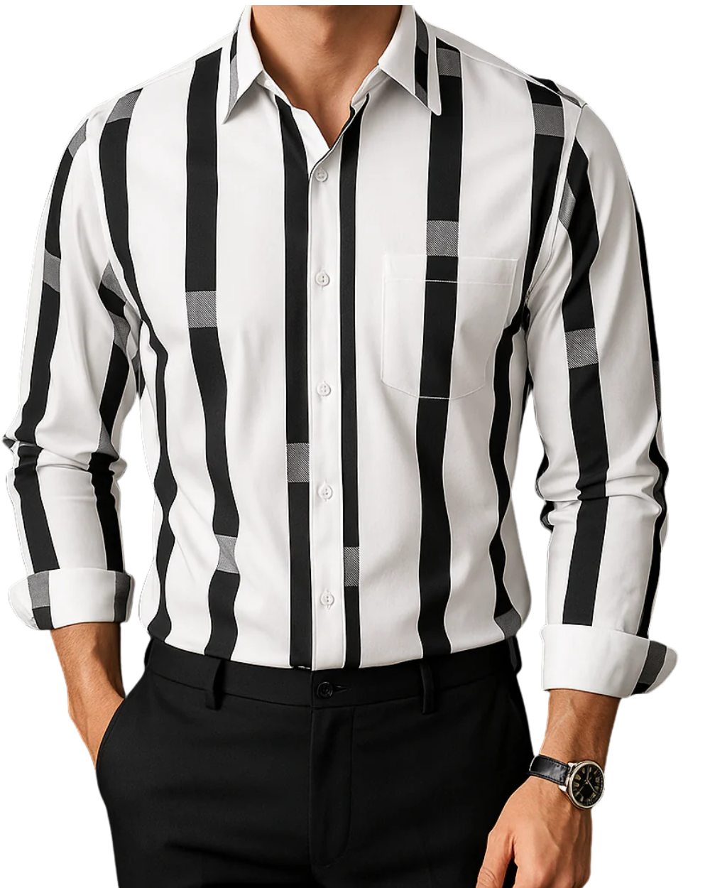 Simon | Camicia elegante in cotone