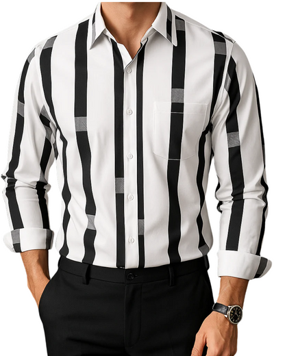 Simon | Camicia elegante in cotone