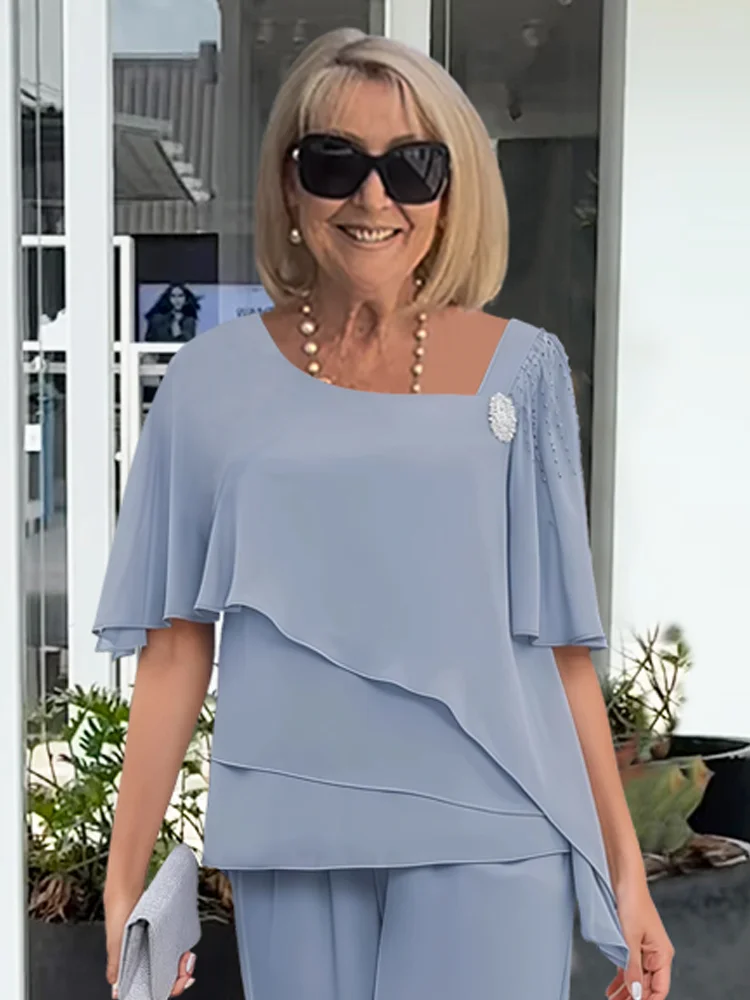 Elizabeth | Set elegante da donna composto da due pezzi con pantaloni
