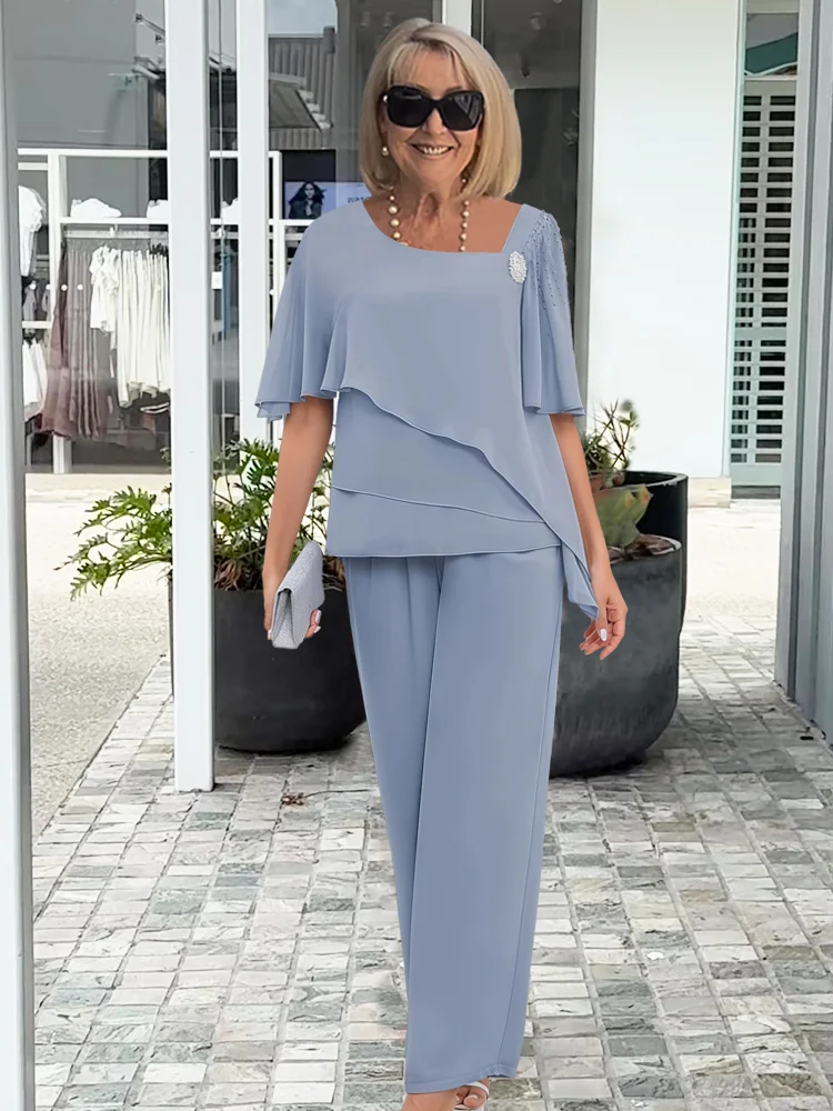 Elizabeth | Set elegante da donna composto da due pezzi con pantaloni