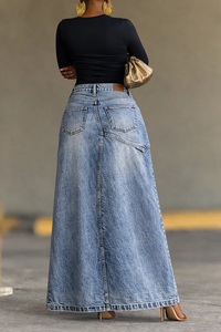 Janèt - Gonna in denim