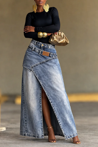 Janèt - Gonna in denim