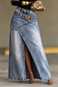 Janèt - Gonna in denim