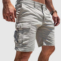 Charles | Pantaloncini casual da uomo con tasche cargo, lunghezza al ginocchio