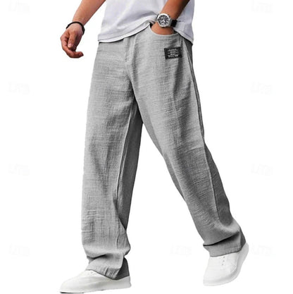 Henry | Pantaloni casual da uomo dal taglio morbido, leggeri e a gamba larga