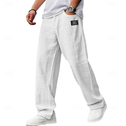 Henry | Pantaloni casual da uomo dal taglio morbido, leggeri e a gamba larga