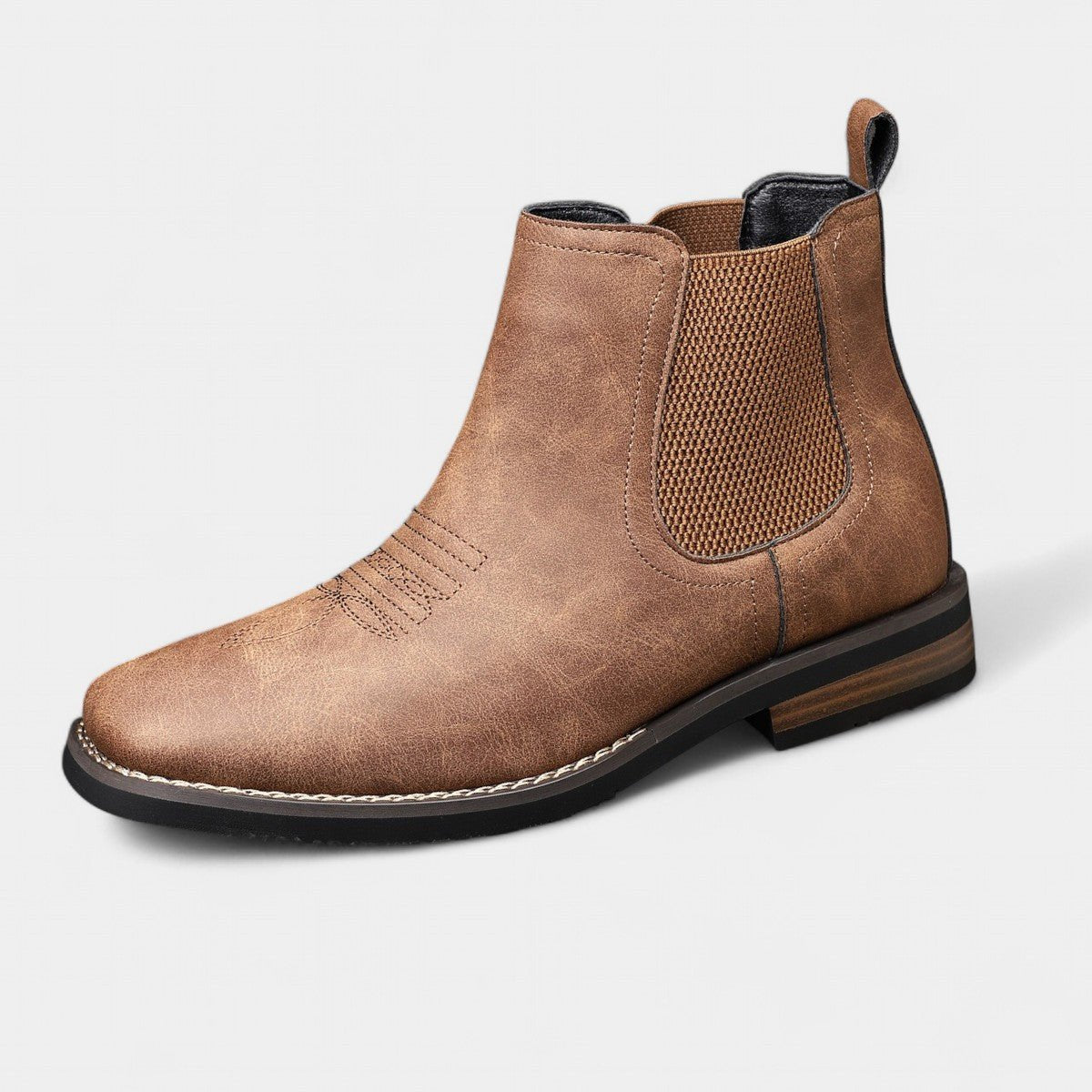 Daniel | Stivaletti da uomo in stile western, modello Chelsea, senza lacci