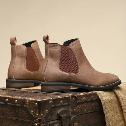 Daniel | Stivaletti da uomo in stile western, modello Chelsea, senza lacci