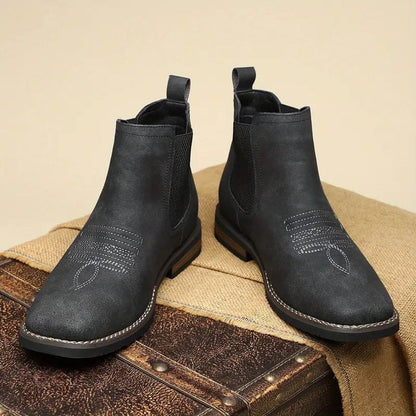 Daniel | Stivaletti da uomo in stile western, modello Chelsea, senza lacci