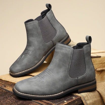 Daniel | Stivaletti da uomo in stile western, modello Chelsea, senza lacci