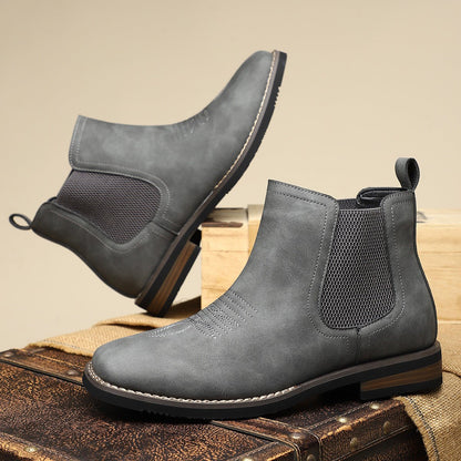 Daniel | Stivaletti da uomo in stile western, modello Chelsea, senza lacci