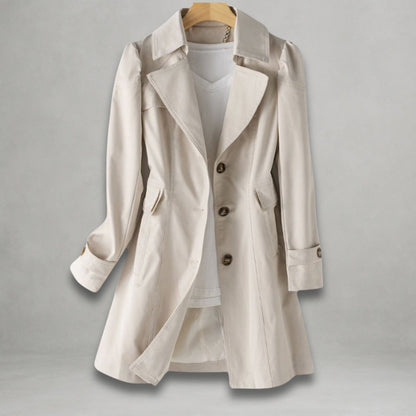 Scarlett | Trench classico da donna a un rigo con revers a notch