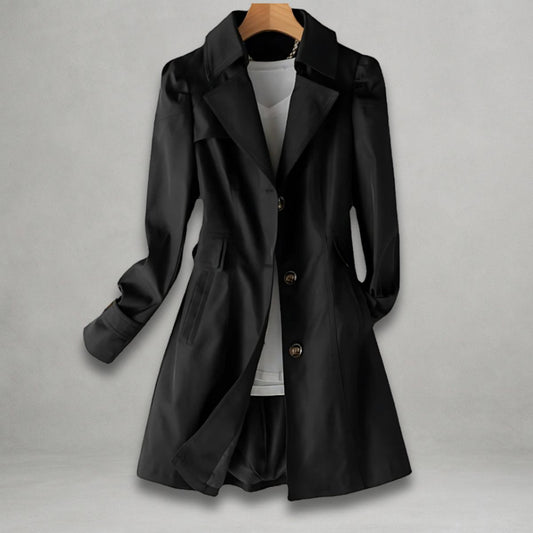 Scarlett | Trench classico da donna a un rigo con revers a notch