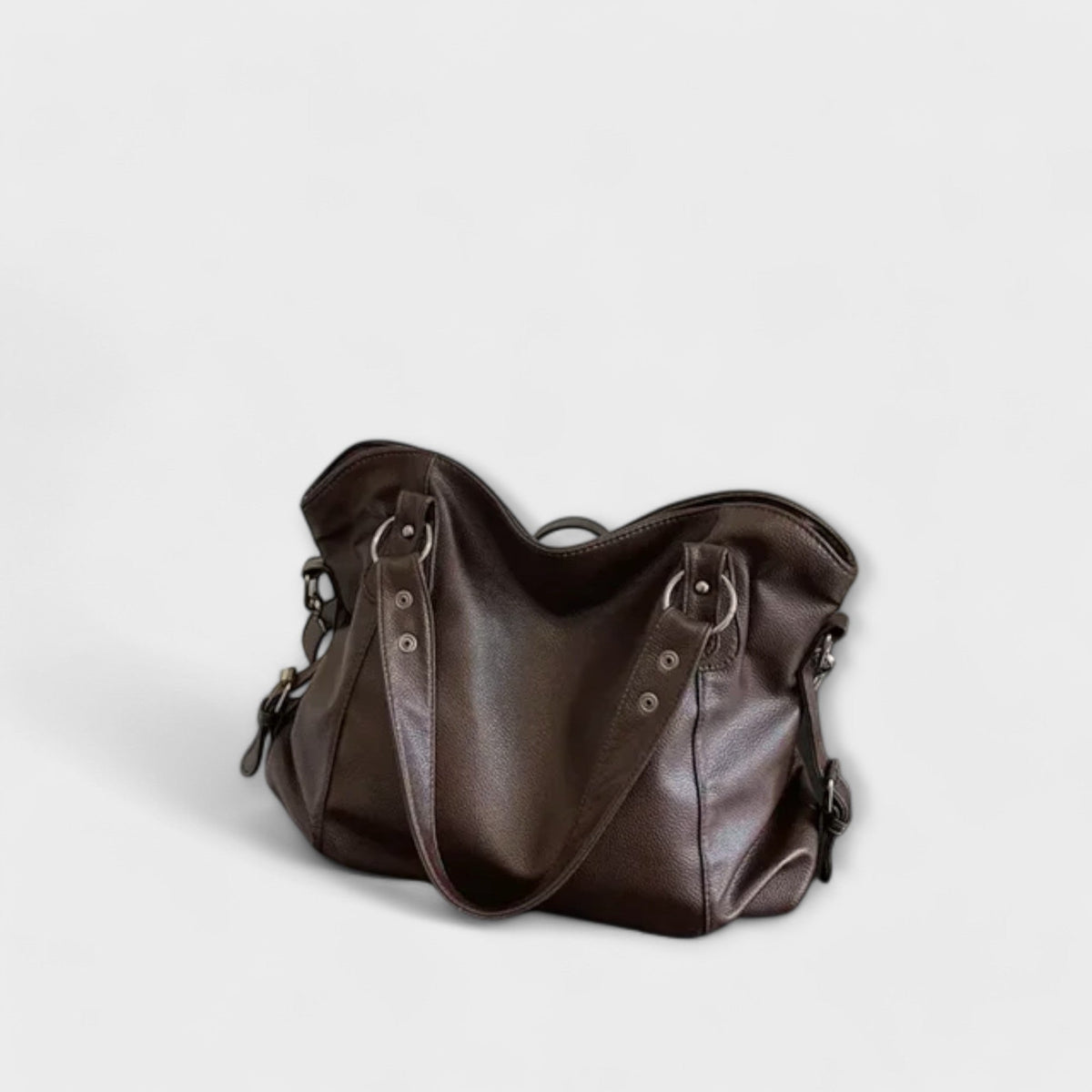Emma | Borsa a tracolla da donna in pelle vegana, capiente