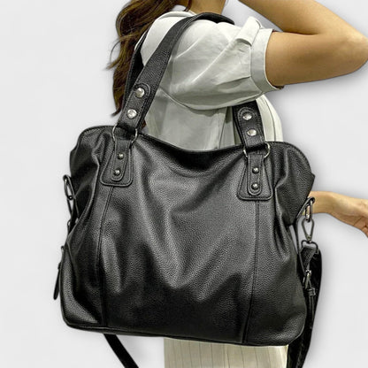 Emma | Borsa a tracolla da donna in pelle vegana, capiente