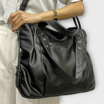 Emma | Borsa a tracolla da donna in pelle vegana, capiente