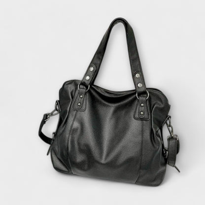 Emma | Borsa a tracolla da donna in pelle vegana, capiente