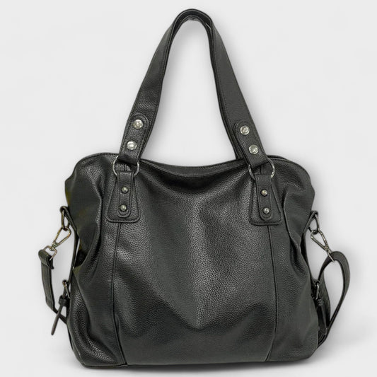Emma | Borsa a tracolla da donna in pelle vegana, capiente
