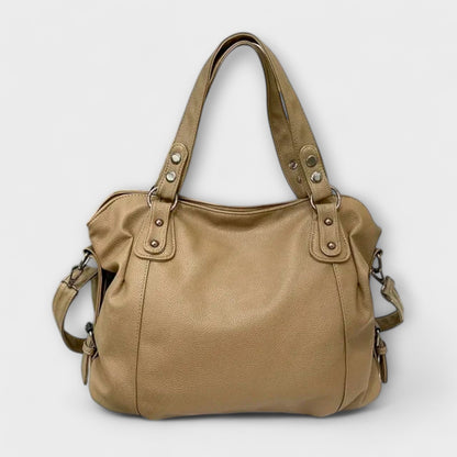 Emma | Borsa a tracolla da donna in pelle vegana, capiente